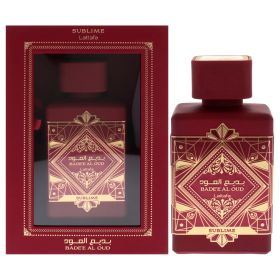 Badee Al Oud Sublime by Lattafa for Men - 3.4 oz EDP Spray