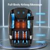 2024 Massage Chair Full Body, Shiatsu Massage Chair Recliner with Airbag Massage, LCD Touch Screen, Lower Back and Calf Heating, Customizable Features