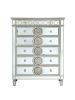 ACME Varian Chest in Mirrored 26156