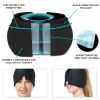 Gel Hot Cold Therapy Headache Pain Relief Cap 360Â° Massage Migraine Relief Hat Reusable Ice Head Wrap for Headache and Puffy Eyes