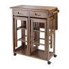 Suzanne 3-Pc Space Saver Set Teak