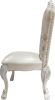 Ivory and Bone White Side Chair with Claw Legs (Set of 2)