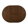 Cherry Finish Wooden Furniture 1pc Dining Table with Self-Storing Butterfly Extension Leaf Modern Contemporary Dining Kitchen Classic Look Table