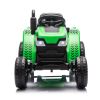 12V Kids Ride On Electric Tractor Black Knight,Kids Ride On Toy.2WD,Non-skid tires, steering wheel, foot pedal,With Removable storage tug,Light,Blueto