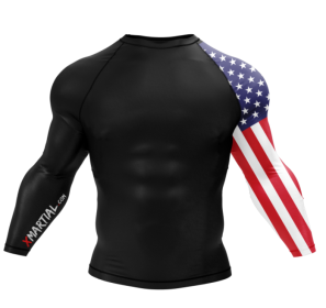 XM AMERICAN WARRIOR - Longsleeve And Shortsleeve - XMARTIAL (Option: L-Longsleeves)