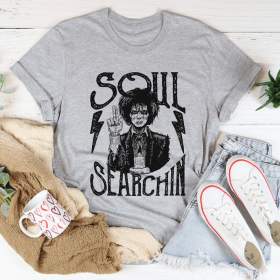 Soul Searchin Halloween T-Shirt (Color: Athletic Heather, size: L)