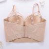 New Bodice Summer Top Sleeveless Short Sexy Female Push Up Crop Top Women Harajuku Off Shoulder Solid Camis With Built In Bra